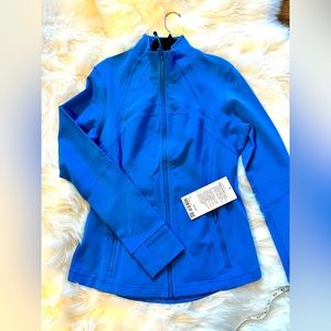 Lululemon Define jacket- cool pool blue; size 12; BNWT; sold out online!!